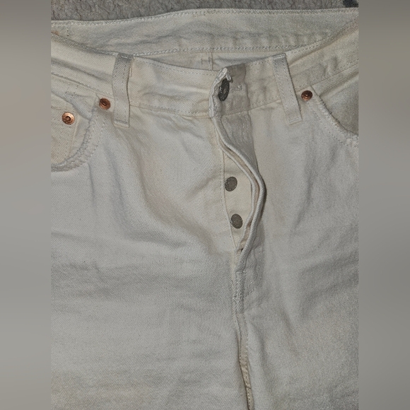 Levi's 501 Premium Denim 90's Button Fly Wider Leg Size 31/30 - Picture 4 of 7